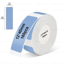 Load image into Gallery viewer, Mix Size White/Transparent P15 Thermal Label Paper Cable Wire Label Sticker Compatible for P15 P12 P11 Phomemo D30 Label Printer
