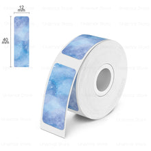 Load image into Gallery viewer, Mix Size White/Transparent P15 Thermal Label Paper Cable Wire Label Sticker Compatible for P15 P12 P11 Phomemo D30 Label Printer
