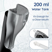 Load image into Gallery viewer, Portable Oral Irrigator With Travel Bag Water Flosser USB Rechargeable 5 Nozzles Water Jet 200ml Water Tank Waterproof 0ral irrigator
