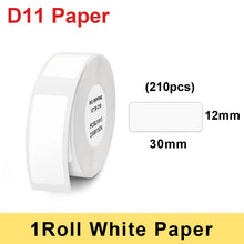 Load image into Gallery viewer, Multicolor D11 Printing Label For Niimbot D11 D110 Wireless Label Printer Waterproof Anti-Oil Tear-Resistant Thermal Label Paper
