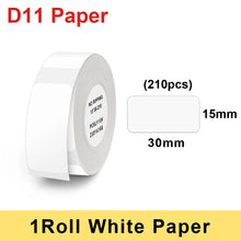 Load image into Gallery viewer, Multicolor D11 Printing Label For Niimbot D11 D110 Wireless Label Printer Waterproof Anti-Oil Tear-Resistant Thermal Label Paper

