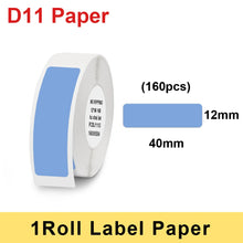 Load image into Gallery viewer, Multicolor D11 Printing Label For Niimbot D11 D110 Wireless Label Printer Waterproof Anti-Oil Tear-Resistant Thermal Label Paper
