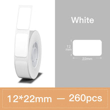 Load image into Gallery viewer, NIIMBOT Thermal Label Paper for D101 D11 D110 Portable Label Maker Self-adhesive Sticker Waterproof Price Address Cable Tape
