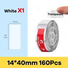 Load image into Gallery viewer, NIIMBOT Thermal Label Paper for D101 D11 D110 Portable Label Maker Self-adhesive Sticker Waterproof Price Address Cable Tape
