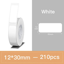 Load image into Gallery viewer, NIIMBOT Thermal Label Paper for D101 D11 D110 Portable Label Maker Self-adhesive Sticker Waterproof Price Address Cable Tape
