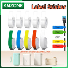 Load image into Gallery viewer, NIIMBOT Thermal Paper Self-adhesive Labels for D11 D101 D110 Mini Printer White Waterproof Sticker Colorful Cable Tape Rolls
