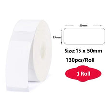 Load image into Gallery viewer, NIIMBOT Thermal Paper Self-adhesive Labels for D11 D101 D110 Mini Printer White Waterproof Sticker Colorful Cable Tape Rolls
