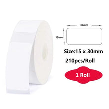 Load image into Gallery viewer, NIIMBOT Thermal Paper Self-adhesive Labels for D11 D101 D110 Mini Printer White Waterproof Sticker Colorful Cable Tape Rolls
