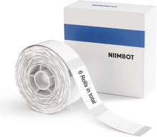 Load image into Gallery viewer, NIIMBOT Thermal Paper Self-adhesive Labels for D11 D101 D110 Mini Printer White Waterproof Sticker Colorful Cable Tape Rolls
