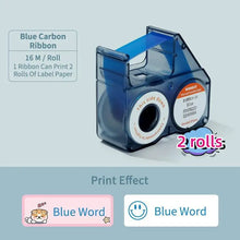 Load image into Gallery viewer, NIIMBOT b18 Thermal transfer label printer Wireless Bluetooth connection, B18 decal paper , printing a variety of color ribbon
