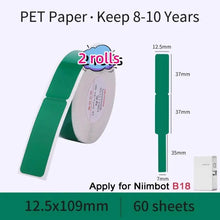Load image into Gallery viewer, NIIMBOT b18 Thermal transfer label printer Wireless Bluetooth connection, B18 decal paper , printing a variety of color ribbon
