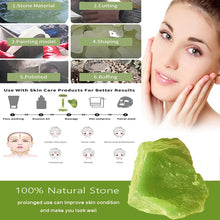 Load image into Gallery viewer, Natural Jade Face Massager Gua Sha Stone Face  Guasha Masaje Facial Board Acupoint Eye Care SPA Massager Tool massage visage
