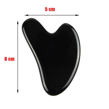 Load image into Gallery viewer, Natural Stone Jade Gouache Scraper Rose Quartz Facial Gua Sha Tools Neck Massager for Face Lifting Wrinkle Remover Beauty Health
