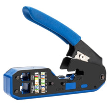 Load image into Gallery viewer, Network Cable Stripper Crimper Dual-use Plier Cutter For Cat6 Cat 5E Cat5 RJ12 RJ11 Rj45 Ethernet Cable Connector Modular Plug
