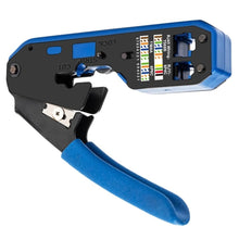 Load image into Gallery viewer, Network Cable Stripper Crimper Dual-use Plier Cutter For Cat6 Cat 5E Cat5 RJ12 RJ11 Rj45 Ethernet Cable Connector Modular Plug
