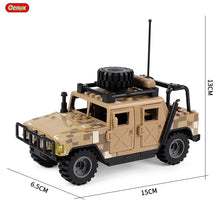 Load image into Gallery viewer, Military Jeeped Car Vehicle Model Building Block Mini Army Soldiers Figures Enlighten Brick MOC Toy For Kids Gift

