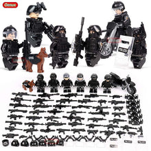 Load image into Gallery viewer, Military Jeeped Car Vehicle Model Building Block Mini Army Soldiers Figures Enlighten Brick MOC Toy For Kids Gift
