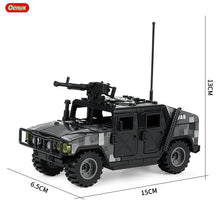 Load image into Gallery viewer, Military Jeeped Car Vehicle Model Building Block Mini Army Soldiers Figures Enlighten Brick MOC Toy For Kids Gift
