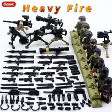 Load image into Gallery viewer, Military Jeeped Car Vehicle Model Building Block Mini Army Soldiers Figures Enlighten Brick MOC Toy For Kids Gift

