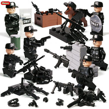 Load image into Gallery viewer, Military Jeeped Car Vehicle Model Building Block Mini Army Soldiers Figures Enlighten Brick MOC Toy For Kids Gift
