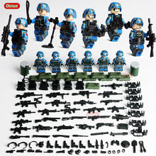 Load image into Gallery viewer, Military Jeeped Car Vehicle Model Building Block Mini Army Soldiers Figures Enlighten Brick MOC Toy For Kids Gift
