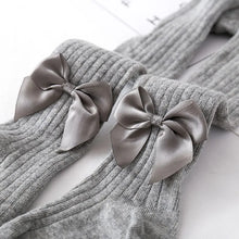 Load image into Gallery viewer, New Baby Girl Tights Cute Bows Winter Autumn Solid Color Thick Warm Soft Cotton Newborn Baby Tights Pantyhose Clothes Toddler
