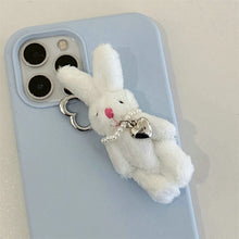 Load image into Gallery viewer, New Cartoon Pilot Long-Haired Rabbit Animal Cute Dolls Bag Keychain Niche Plush Keys Chain Backpack Pendant Girls Birthday Gift
