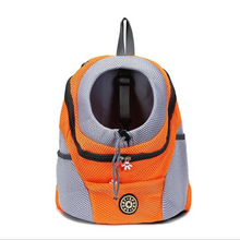 Load image into Gallery viewer, New Double Shoulder Portable Travel Backpack Outdoor Pet Dog Carrier Bag Pet Dog Front Bag Breathable Mesh Cat Shoulders Bag

