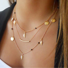 Load image into Gallery viewer, New European Lock Pendants Women Necklaces Exaggerated Gold Color Chain Neckalces Personality Collars for Female colar choker
