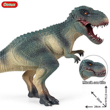 Load image into Gallery viewer, New Jurassic Indominus Rex Velociraptor Action Figures Savage Tyrannosaurus Dinosaur World Animals Model PVC Collection Kid Toy
