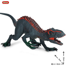 Load image into Gallery viewer, New Jurassic Indominus Rex Velociraptor Action Figures Savage Tyrannosaurus Dinosaur World Animals Model PVC Collection Kid Toy
