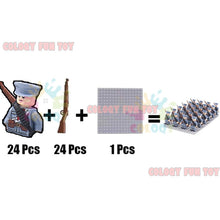 Load image into Gallery viewer, New Kids Toys WW2 Military Figures Building Blocks Nation Army Soldiers Assemble Bricks Educational Toys For Boys Christmas Gift
