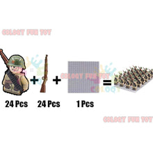Load image into Gallery viewer, New Kids Toys WW2 Military Figures Building Blocks Nation Army Soldiers Assemble Bricks Educational Toys For Boys Christmas Gift

