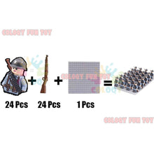 Load image into Gallery viewer, New Kids Toys WW2 Military Figures Building Blocks Nation Army Soldiers Assemble Bricks Educational Toys For Boys Christmas Gift
