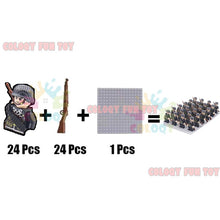 Load image into Gallery viewer, New Kids Toys WW2 Military Figures Building Blocks Nation Army Soldiers Assemble Bricks Educational Toys For Boys Christmas Gift
