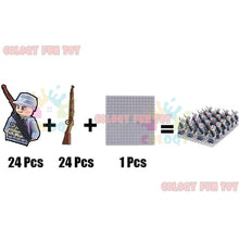 Load image into Gallery viewer, New Kids Toys WW2 Military Figures Building Blocks Nation Army Soldiers Assemble Bricks Educational Toys For Boys Christmas Gift

