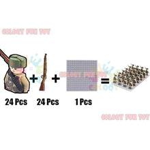 Load image into Gallery viewer, New Kids Toys WW2 Military Figures Building Blocks Nation Army Soldiers Assemble Bricks Educational Toys For Boys Christmas Gift
