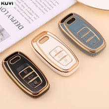Load image into Gallery viewer, New TPU 6D Plating Car Remote Smart Key Cover Case Shell For A1 A3 A4 A5 A6 A7 A8 Quattro Q3 Q5 Q7 2009-2015 Accessories

