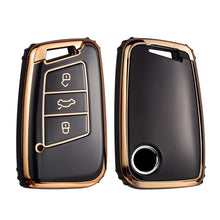 Load image into Gallery viewer, New TPU Car Key Case Cover Bag For  Passat B8 Magotan For Skoda Superb A7 Kodiaq Seat Shell Fob
