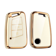Load image into Gallery viewer, New TPU Car Key Case Cover Bag For  Passat B8 Magotan For Skoda Superb A7 Kodiaq Seat Shell Fob
