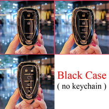 Load image into Gallery viewer, New TPU Car Key Case Cover For Chevrolet 2017-2019 Chevy Malibu Camaro Cruze Traverse Sonic Volt Bolt Equinox 3/4/5 Buttons Key
