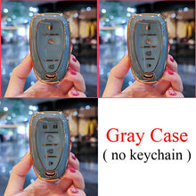 Load image into Gallery viewer, New TPU Car Key Case Cover For Chevrolet 2017-2019 Chevy Malibu Camaro Cruze Traverse Sonic Volt Bolt Equinox 3/4/5 Buttons Key
