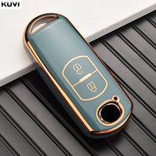 Load image into Gallery viewer, Tpu Car Remote Key Case Cover For Mazda 2 3 6 Atenza Axela Demio CX-5 CX5 CX-3 CX7 CX-9 2015 2016 2017 2018 2019 Accessories
