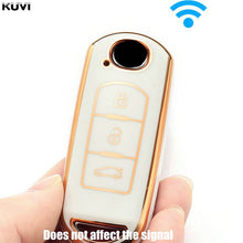 Load image into Gallery viewer, Tpu Car Remote Key Case Cover For Mazda 2 3 6 Atenza Axela Demio CX-5 CX5 CX-3 CX7 CX-9 2015 2016 2017 2018 2019 Accessories
