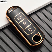 Load image into Gallery viewer, Tpu Car Remote Key Case Cover For Mazda 2 3 6 Atenza Axela Demio CX-5 CX5 CX-3 CX7 CX-9 2015 2016 2017 2018 2019 Accessories
