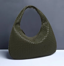 Load image into Gallery viewer, New Trendy Fashion Weave Tote Bag For Women Multi Use Woven Tote Bags High Quality And Big Capacity PU Leather Handbags
