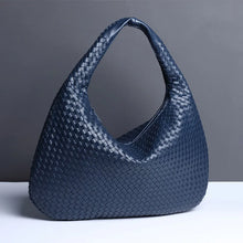 Load image into Gallery viewer, New Trendy Fashion Weave Tote Bag For Women Multi Use Woven Tote Bags High Quality And Big Capacity PU Leather Handbags
