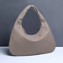Load image into Gallery viewer, New Trendy Fashion Weave Tote Bag For Women Multi Use Woven Tote Bags High Quality And Big Capacity PU Leather Handbags
