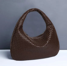 Load image into Gallery viewer, New Trendy Fashion Weave Tote Bag For Women Multi Use Woven Tote Bags High Quality And Big Capacity PU Leather Handbags
