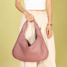 Load image into Gallery viewer, New Trendy Fashion Weave Tote Bag For Women Multi Use Woven Tote Bags High Quality And Big Capacity PU Leather Handbags
